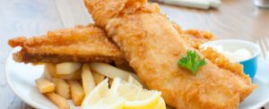 Fish & Chips from Neptune Restaurant in Seahouses