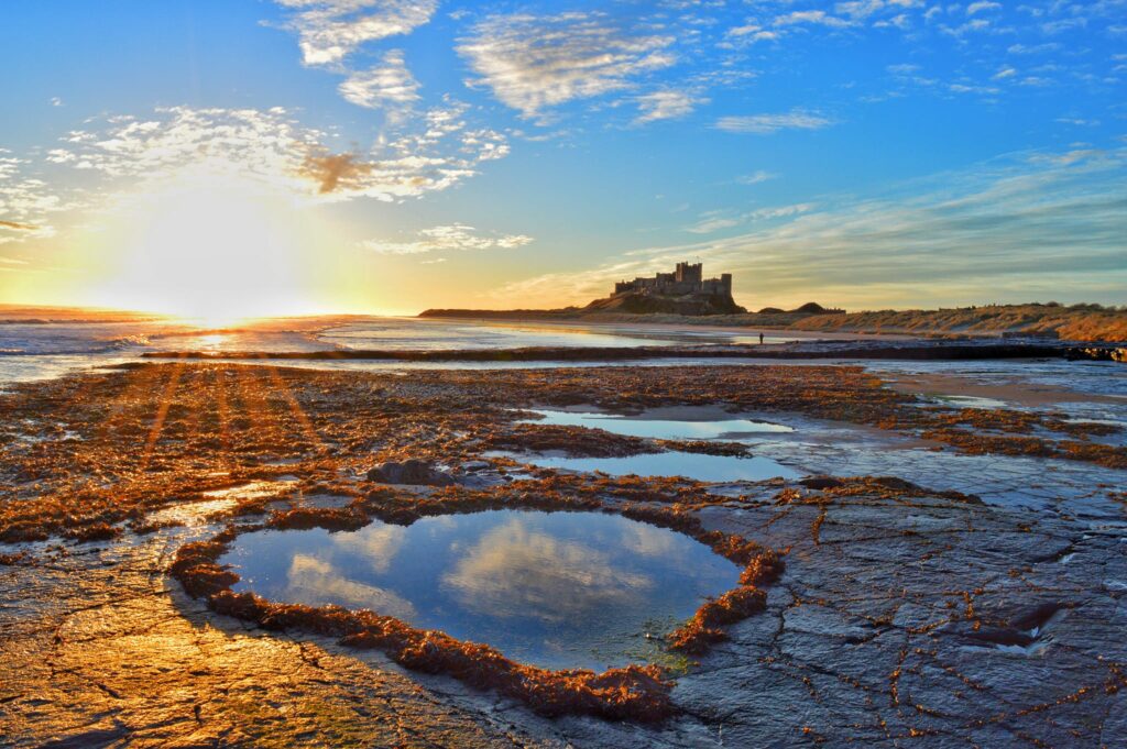 Bamburgh Beach & Castle Bamburgh Beach & Castle
