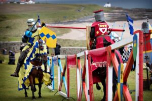 Jousting at Bamburgh Castle Jousting at Bamburgh Castle
