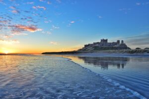 Bamburgh Castle & Beach